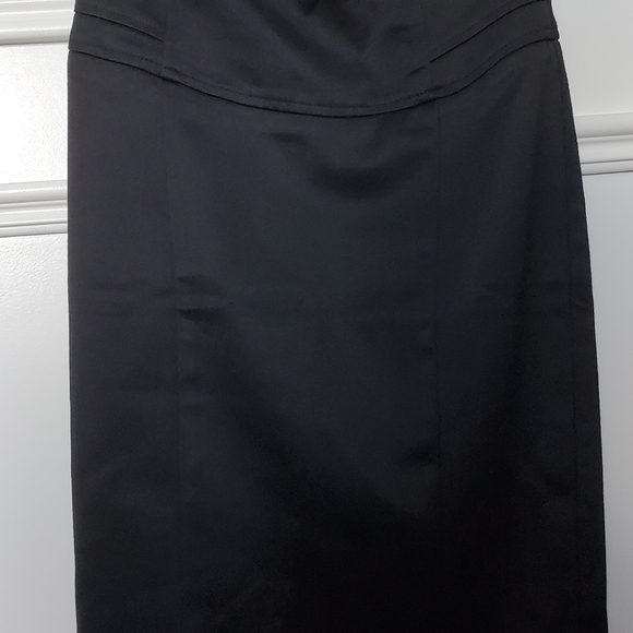 NWOT- Forever 21• High Waist Rayon Mix Pencil skirt with slit- Small - Picture 5 of 8